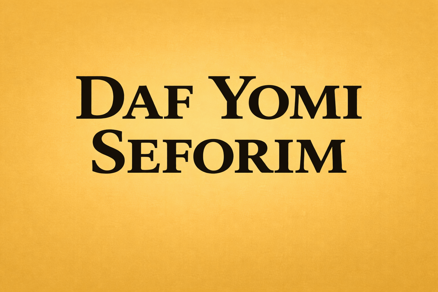Daf Yomi