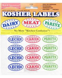 Kosher Labels - Spanish