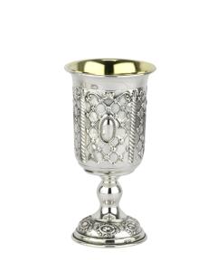 Sterling Silver Grid Isaiah Goblet