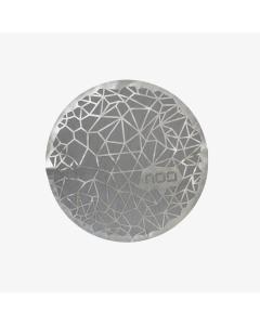 Apeloig Geometric Matzah Cover (Silver)