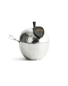 Apple Honey Pot with Spoon by Michael Aram