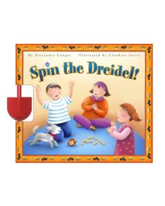 Spin the Dreidel - Dreidel Game Board Book