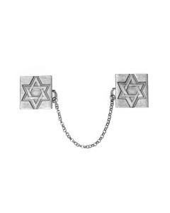 Pewter Tallis Clips with Star