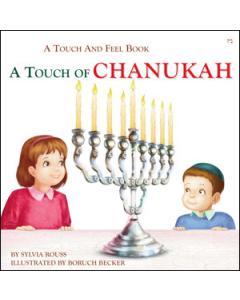 Touch of Chanukah - A Touch and Feel book [Boardbook]