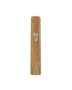 Wood Mezuzah  12cm