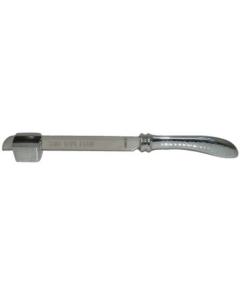 Aluminum Serrated Knife w/ Holder