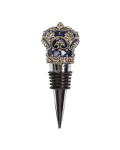 Star of David Wine Stopper - Blue - Quest Collection