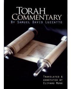 Shadal - Torah Commentary by Samuel David Luzzatto (4 vols.) [Hardcover]