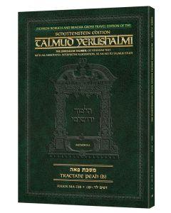 Schottenstein Travel Ed Yerushalmi Talmud - English Peah 2 (34a-73b) [Travel Size B]
Zichron Boruch and Bracha Gross Travel Edition