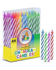 Multicolored Chanukah Mini Candles