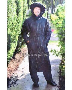 ShayneCoat Raincoat - Polyester Full coverage clothes and HAT! - XX-Large (50-52)