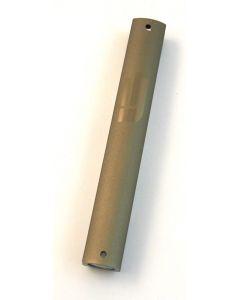 Beige-Tone Sandblasted Mezuzah Case - 5.5'' (12cm) Case