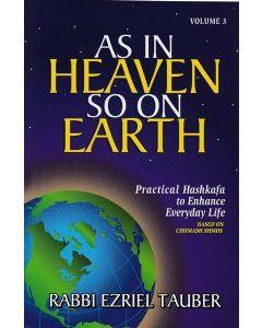 As In Heaven So On Earth Vol. 3 [Hardcover]
