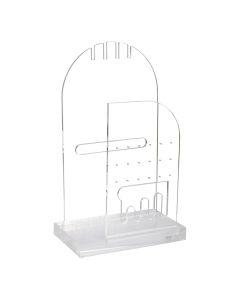Lucite Jewelry Display Stand - Clear