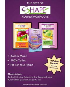Shape Fitness Kosher Workouts Collection, Video (USB)