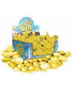Box of Chanukah Chocolate Coins/Gelt - Dairy - 24 Mesh Bags