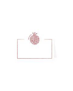 Rosh Hashana Place Cards - Pomegranate