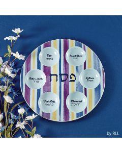 Joseph’s Coat Ceramic Seder Plate