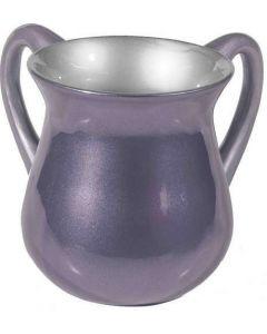Anodized Aluminum Netilat Yadaim Cup - Purple (Small)