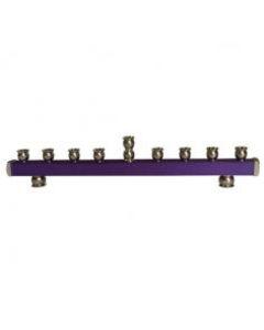Menorah for Candles-Rod (Purple) - Lior Gluska Collections