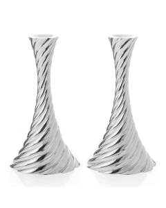 Twist Candleholders - Silver - Michael Aram Collection