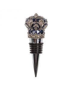 Star of David Wine Stopper - Blue - Quest Collection