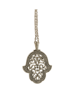 Beaded Hamsa Necklace - Quest Collection