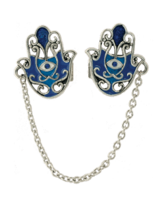 Hamsa Tallit Clips  - Quest Collection