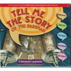Tell Me the Story of the Parsha MP3 CD-- 5 Vol. Set
