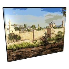 Jerusalem Walls Painting Paint By Number