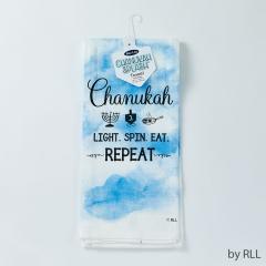 "Chanukah Splash" Tea Towel