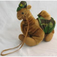 Stuffed Camel - Israel Army and Tzahal Cap