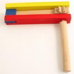 Wood Gragger Large Colored