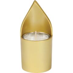 Anodize Aluminum Memorial Candle Holder -  Gold