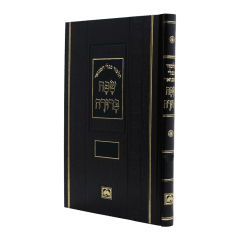 Talmud Bavli Hamevuar: Safa Berurah #4 - Pesachim - Hebrew [Hardcover] - Large Size 2-73