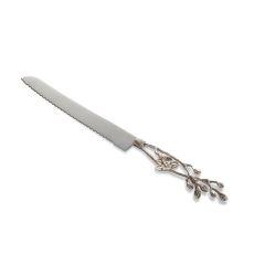 White Orchid Bread Knife - Michael Aram Collection