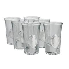 Set Of 6 Silver Cups