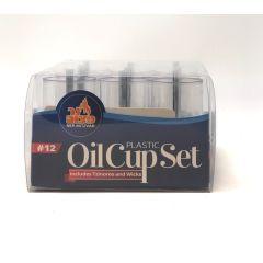 Plastic Oil Cup - 9 Pack - Size #12