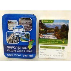 Picture Card Game in a Tin Box - Israel Views