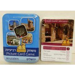 Picture Card Game in a Tin Box - Jerusalem