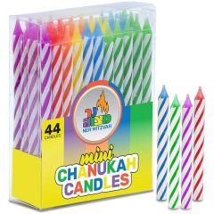 Multicolored Chanukah Mini Candles