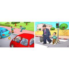 Magnetic Puzzle 12 Pcs - Safety on the Road