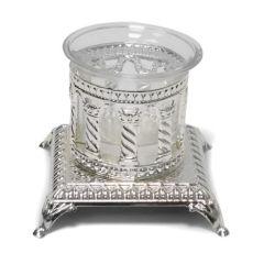 Salt Holder Royal Palace Design Silver Plated Single