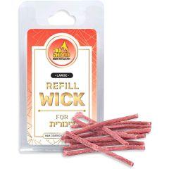 Refill Wicks for Wonder & Metal Wick Holders - Large