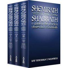Shemirath Shabbath - 3 Volume Set  English Only