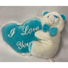 I Love You Teddy Bear Pillow