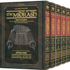 Kleinman Ed Midrash Rabbah Compact Size: Complete 5 volume set of the Megillos