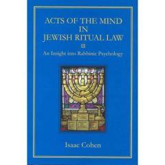 Acts Of The Mind In Jewish Ritual Law