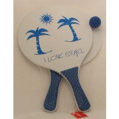 I Love Israel - Ping Pong Paddle