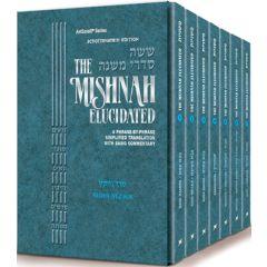 Schottenstein Mishnah Elucidated Nezikin Personal Size 10 volume Set  [Paperback]